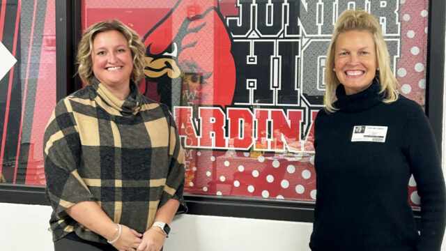 Leader McCombie participates in Principal for the Day